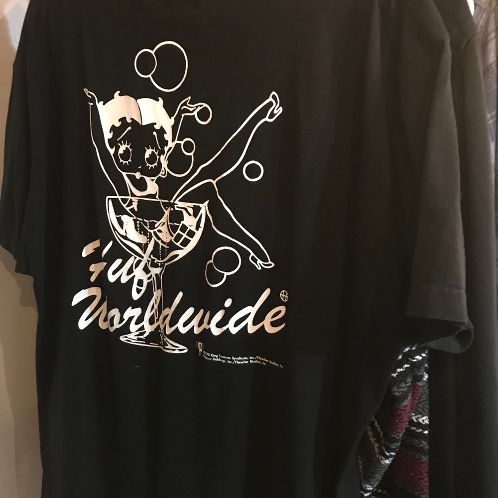 Men’s HUF Worldwide Betty Boop tee size L